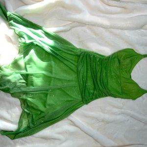 Vintage fairy like green dress